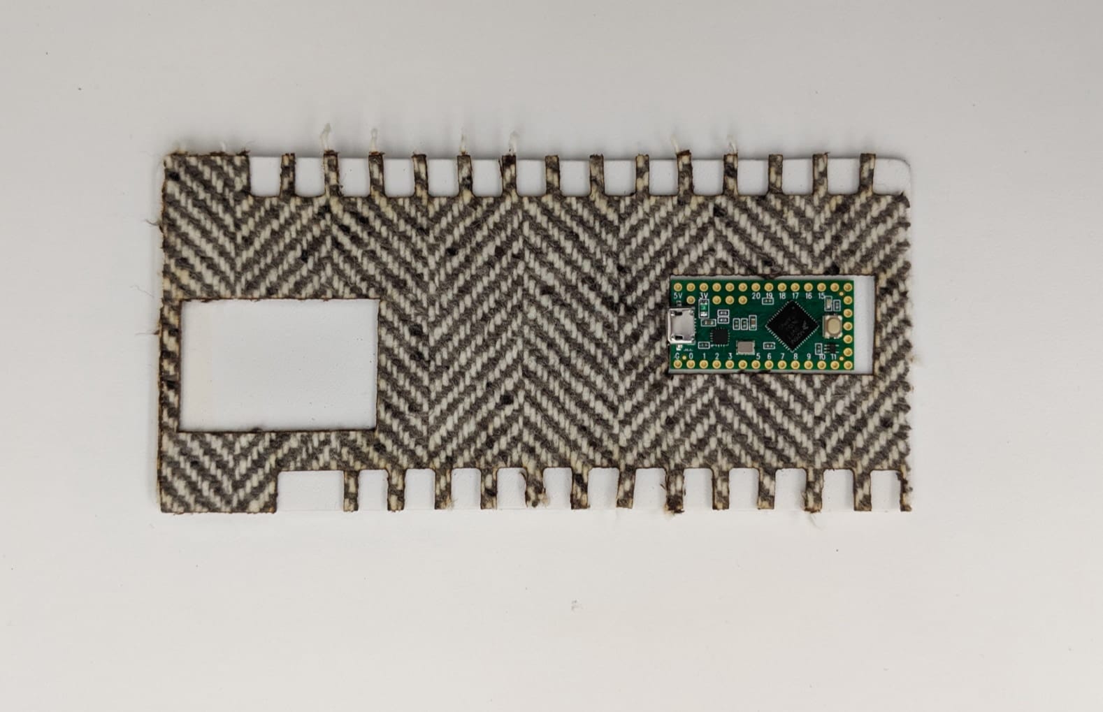 laser cut wool design